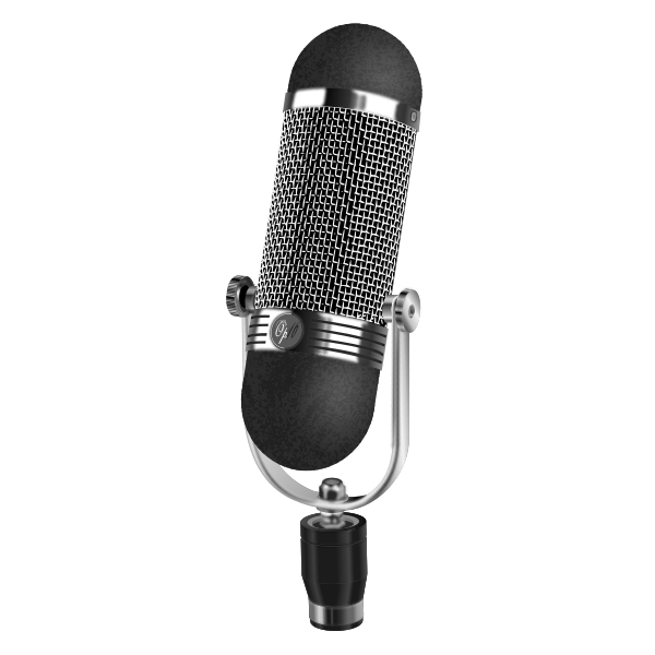 SVG Retro mic