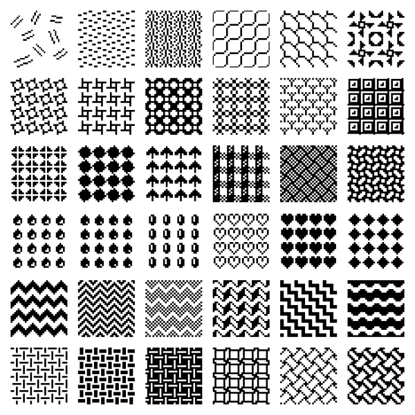 SVG Retro patterns