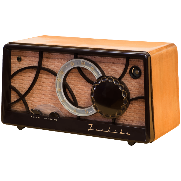 SVG Retro radio