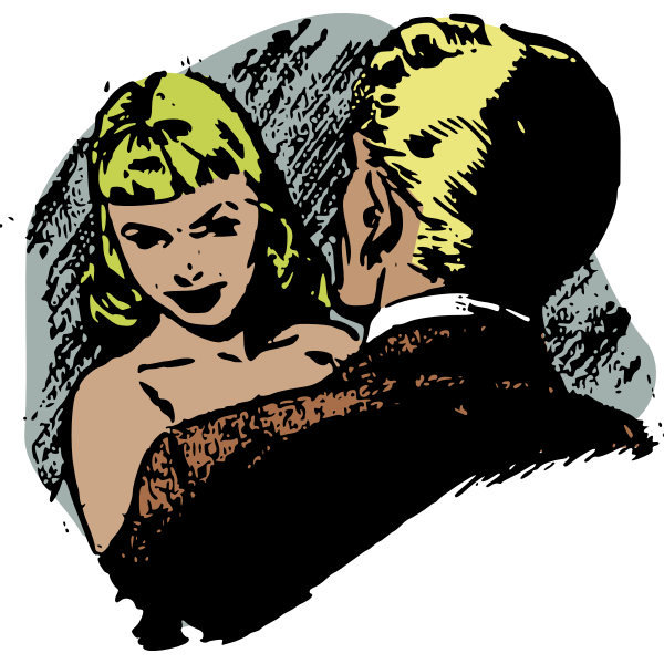 SVG Retro romance
