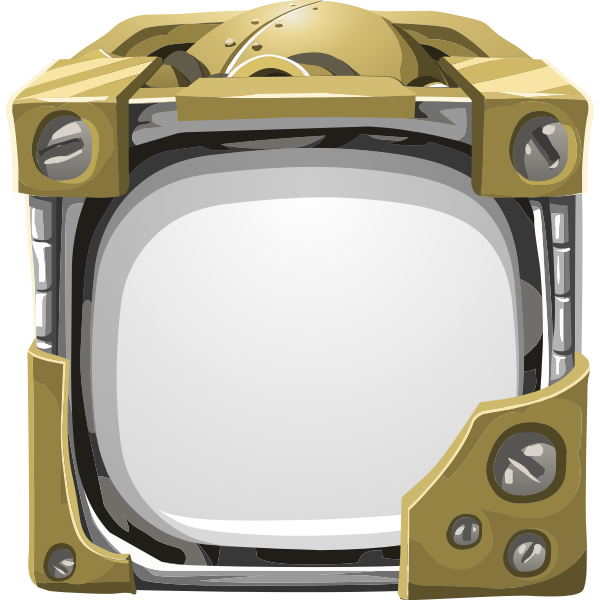 SVG Retro tv image