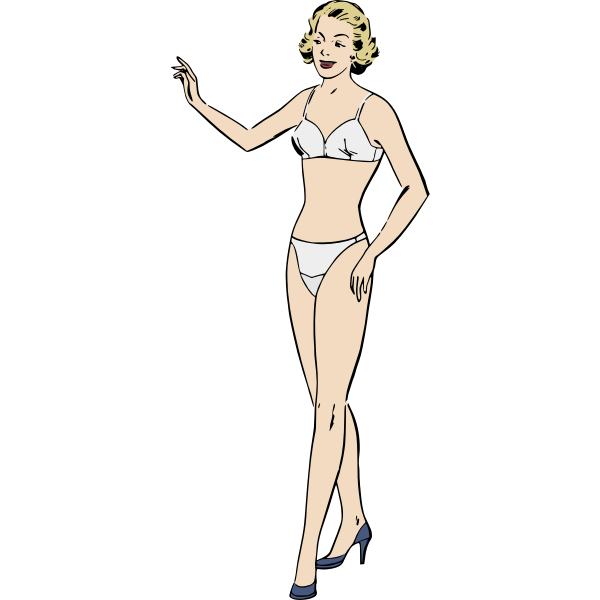 SVG Retro underwear colour