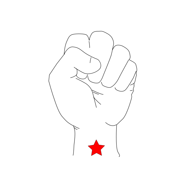 SVG Revolution Fist