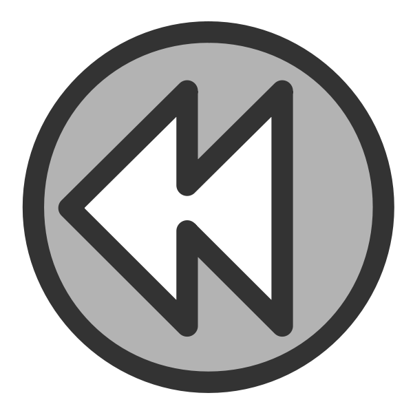 SVG Rewind icon