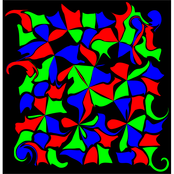 SVG RGBRGB pattern