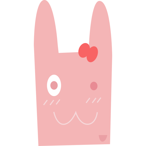 SVG ribbit  rabbit
