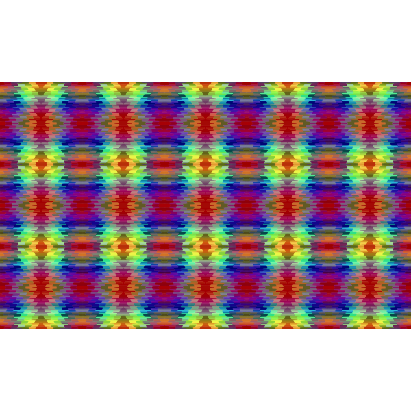 SVG Ribbon pattern in rainbow colors