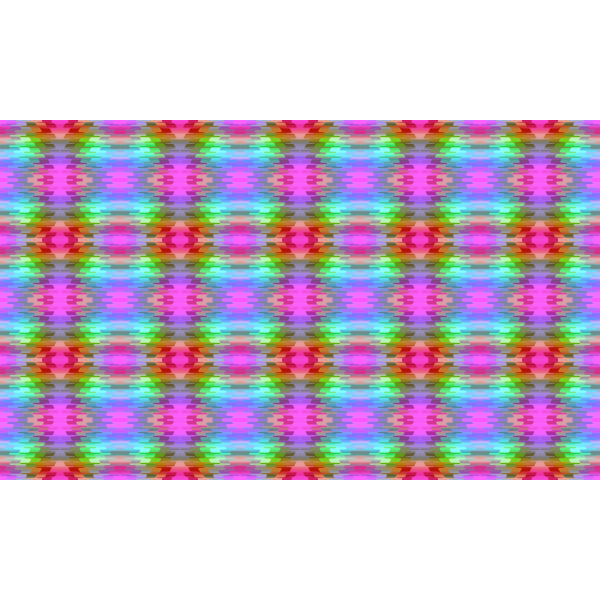 SVG Ribbon pattern in rainbow colors vector image