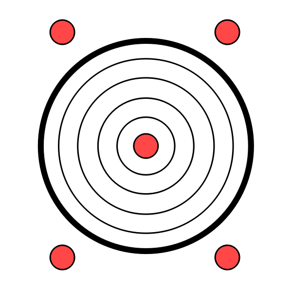 SVG Rifle target
