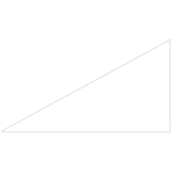 SVG right angled triangle