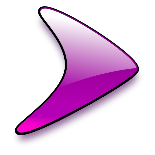 SVG Right facing purple arrow vector image