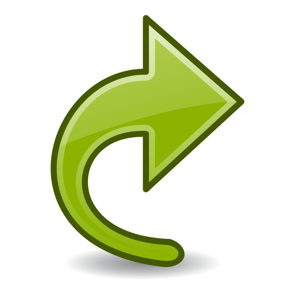 SVG Right green arrow