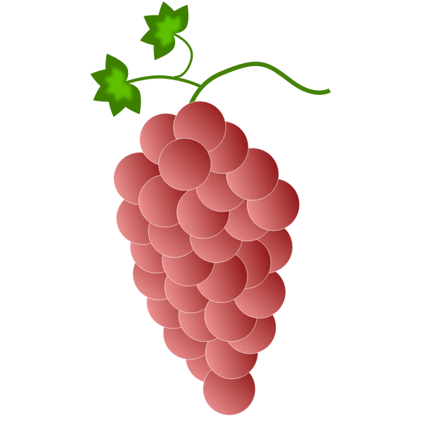 SVG Ripe grapes