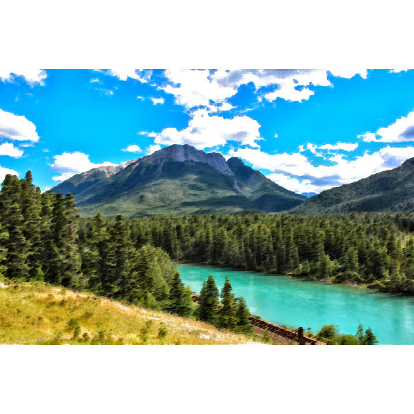 SVG River in Canada