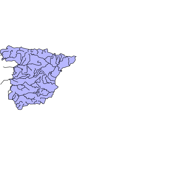 SVG Rivers in Spain