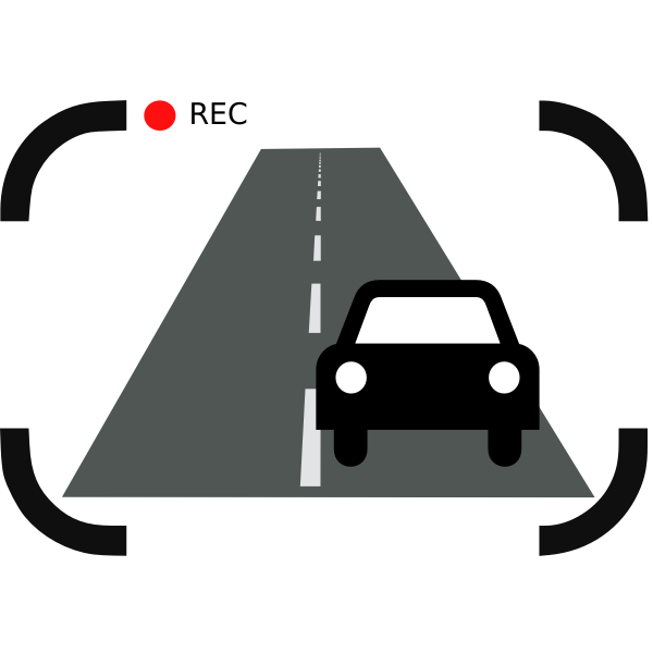 SVG Road and car recording