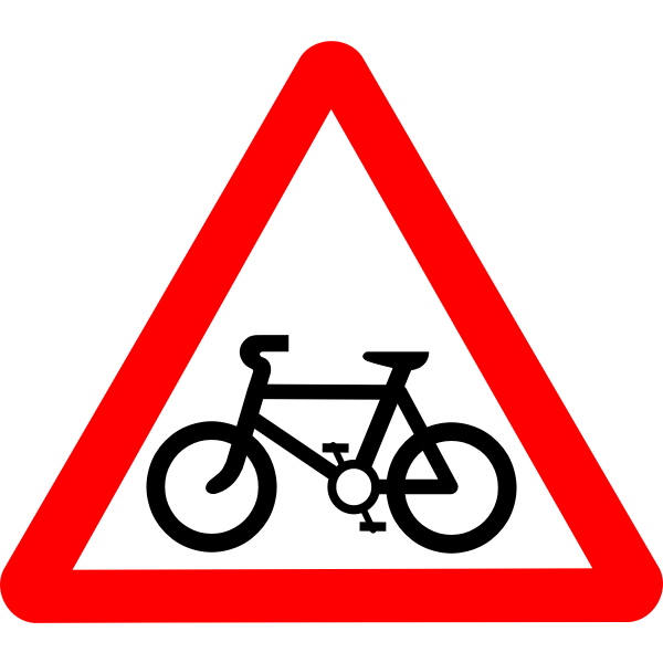 SVG Roadsign Cycle route