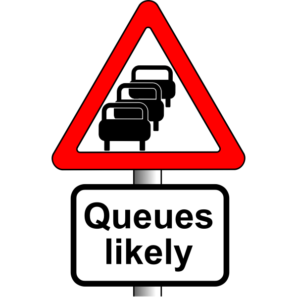 SVG Roadsign queues