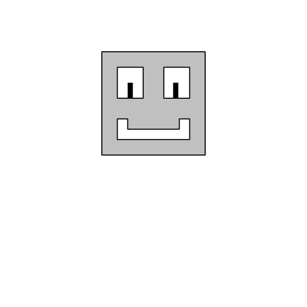 SVG Robot head