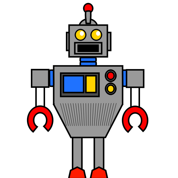 SVG Robot sketch