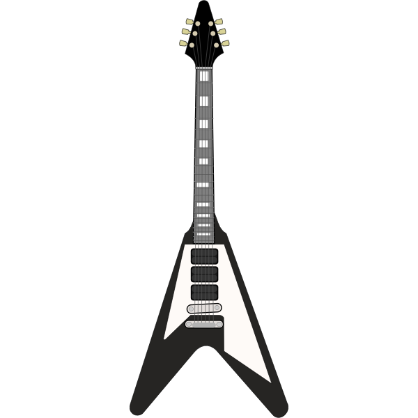 SVG Rock guitar music instrument