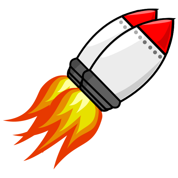 SVG Rockets in video game