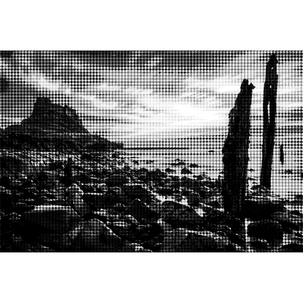 SVG Rocky beach