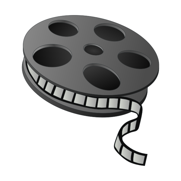 SVG Roll of film vector drawing