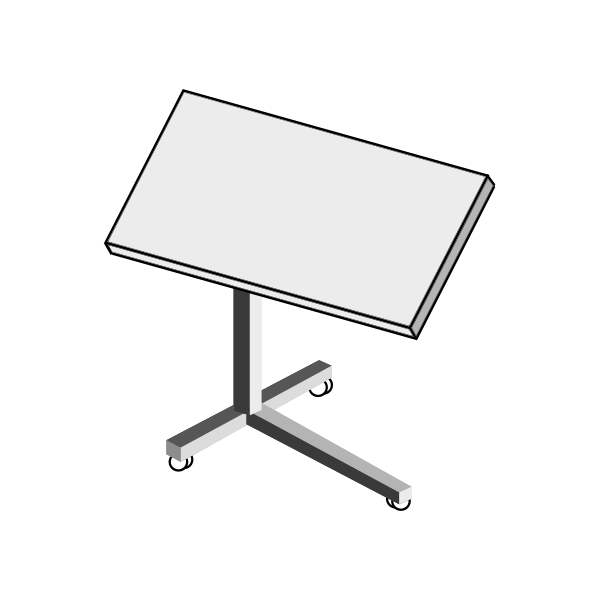 SVG Rolling laptop desk