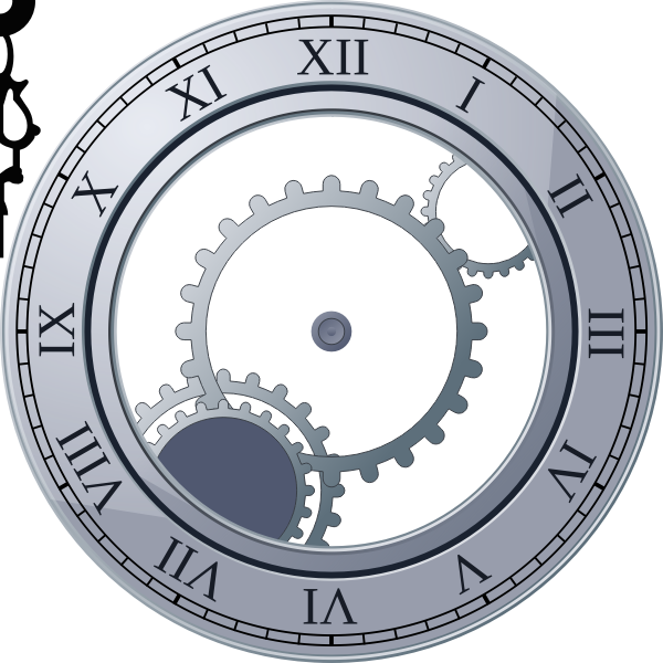 SVG Roman Clock