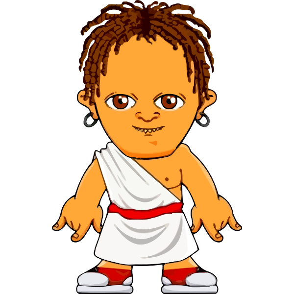 SVG Roman dude