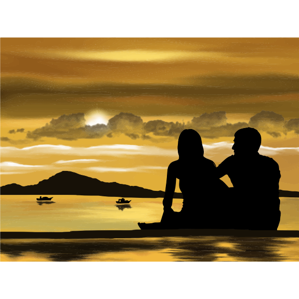 SVG Romance at dusk