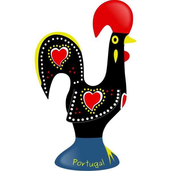 SVG Rooster of Barcelos