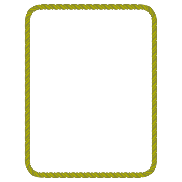 SVG Rope Border 4 US size