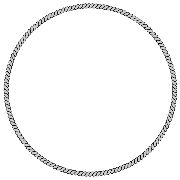 SVG Rope ring