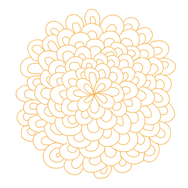 SVG Rosette Flower