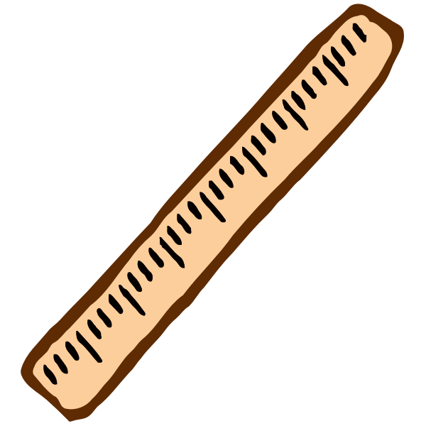 SVG Roughly drawn rule