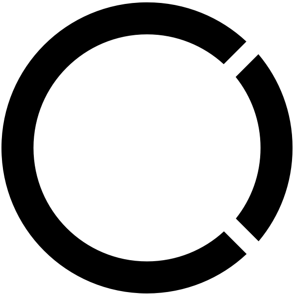 SVG Round glyph