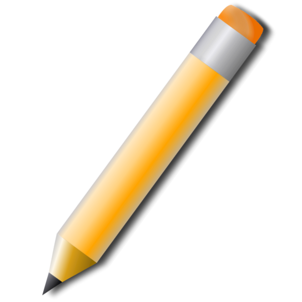 SVG Round pencil
