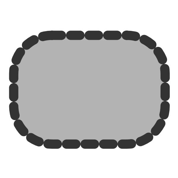 SVG Round rectangle icon