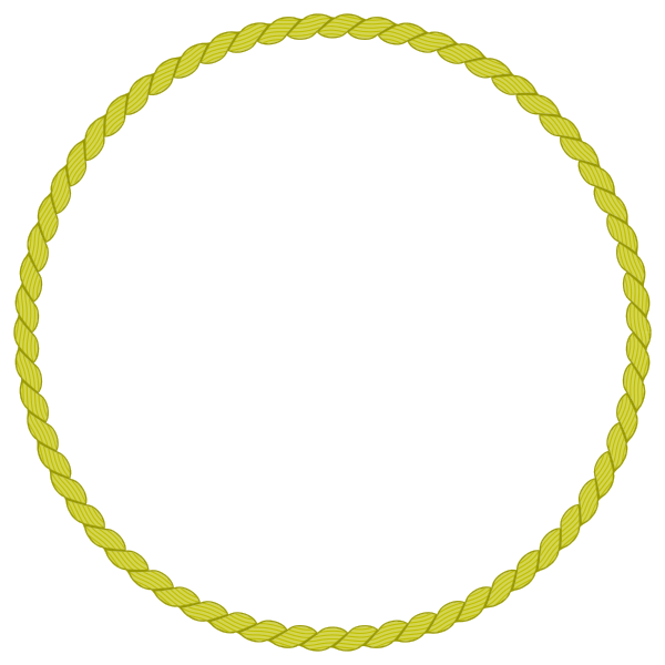 SVG Round Rope Border 2