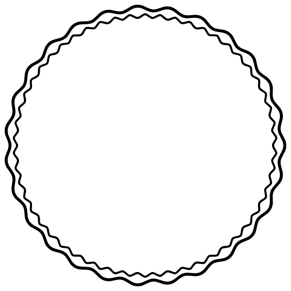 SVG Round wavy