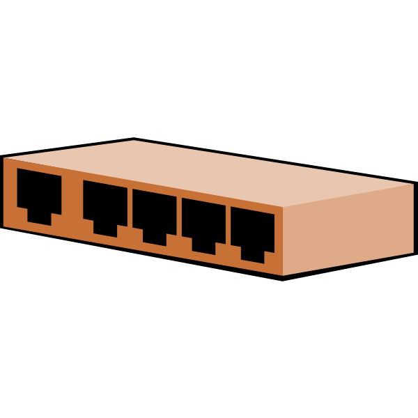 SVG Router vector image