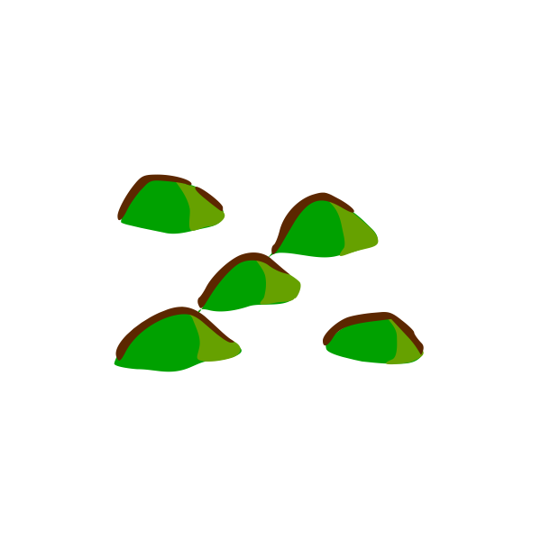 SVG RPG map symbols hills
