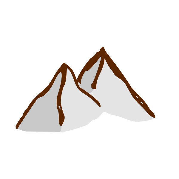 SVG RPG map symbols mountains