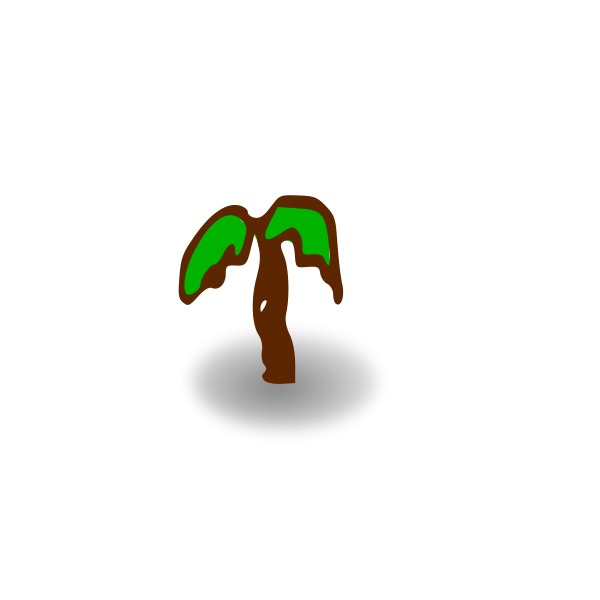 SVG RPG map symbols palm tree