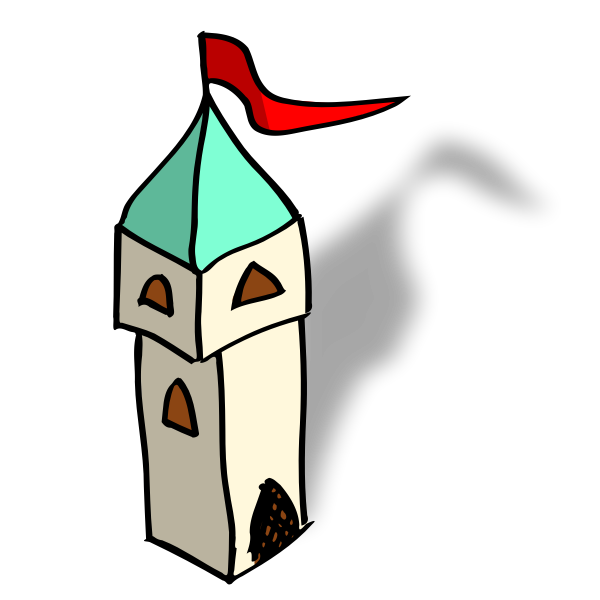 SVG RPG map symbols tower