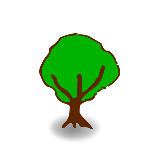 SVG RPG map symbols tree