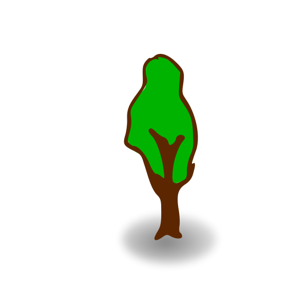 SVG RPG map symbols tree