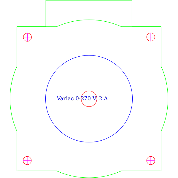 SVG RSA Variac 0-270 V 2 A